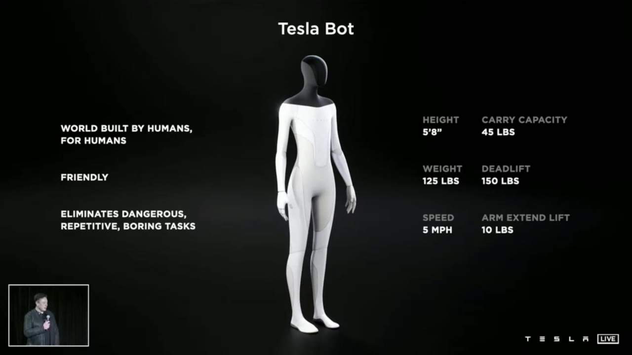 Tesla, insansı görünüşüyle dikkat çeken robot projesi ...
