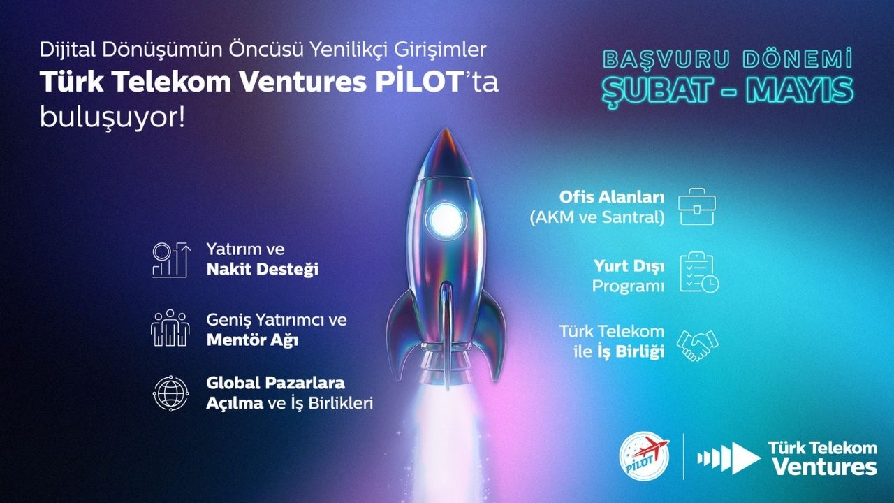 TT Ventures girişim hızlandırma programı PİLOT’un yeni dönem başvuruları devam ediyor
