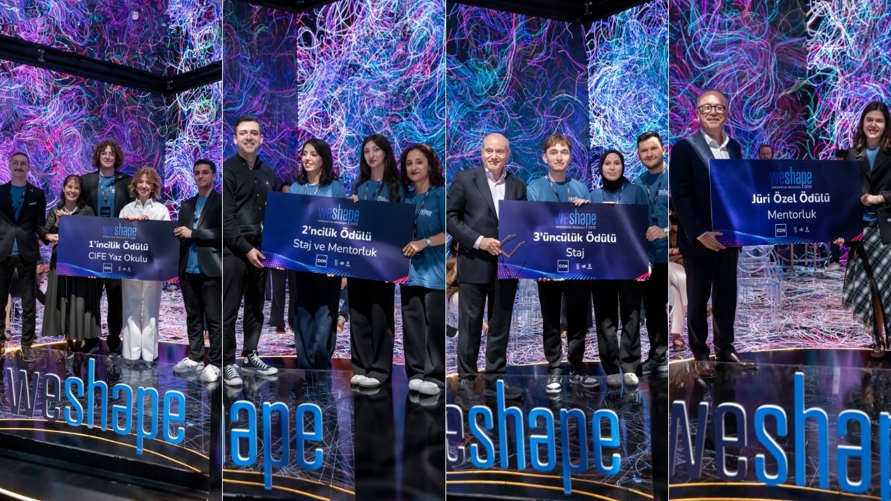 Üniversiteli girişimci öğrencilere odaklanan program WeShape’in 2026 yılı kazananları