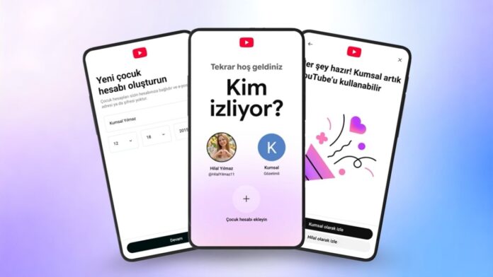 youtube gozetimli cocuk hesaplari